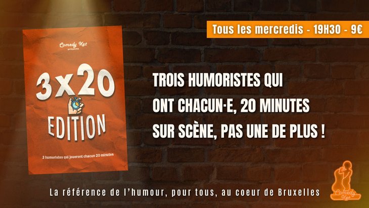 Spectacles Les 3X20minutes Ket
