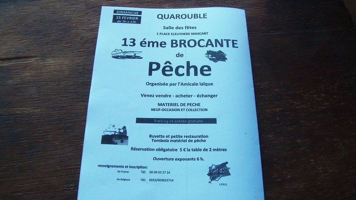 Loisirs Brocante pêche