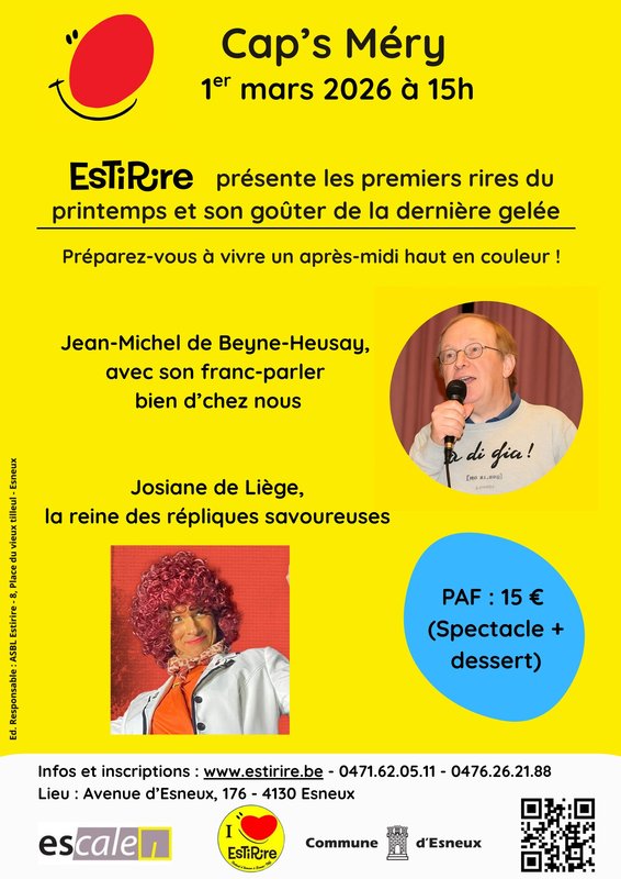 Spectacles Les Premiers Rires Printemps + Goûter la Dernière Gelée