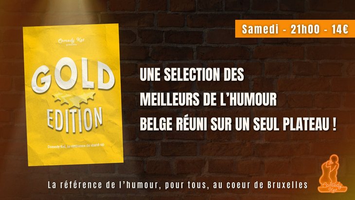 Spectacles Le Plateau Stand-Up Gold Edition 2ème partie