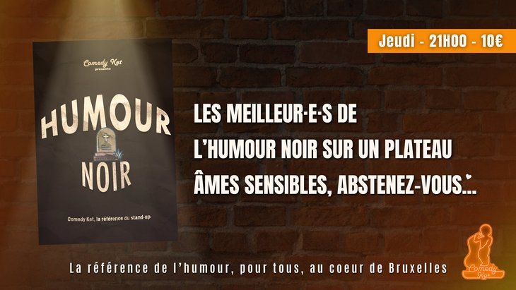 Spectacles Humour Noir, Plateau Stand-Up Censuré