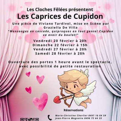 Spectacles Les Caprices Cupidon