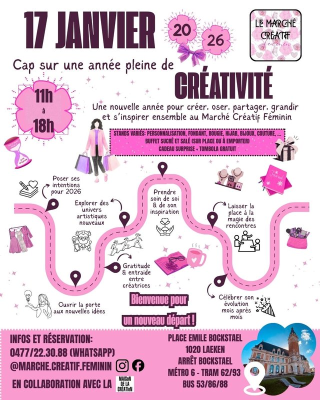 Loisirs Marché Créatif Féminin : sur année pleine créativité