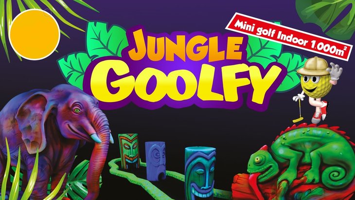 Loisirs Jungle Goolfy - parcours minigolf fluorescent indoor