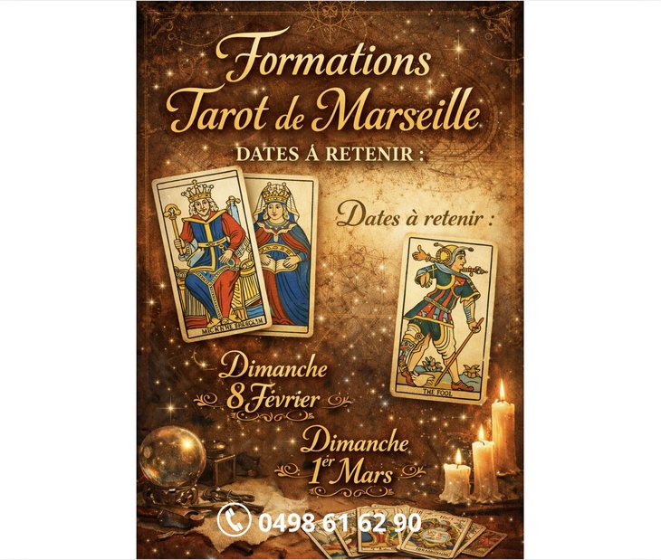 Stages,cours Formation Tarot Marseille