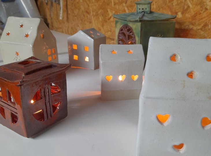 Stages,cours Atelier céramique lanterne japonaise maison photophore