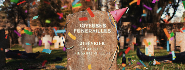 Spectacles Joyeuses funérailles - spectacle d improvisation théâtrale