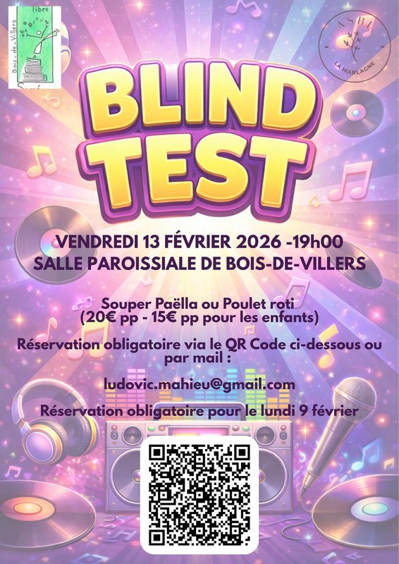 Soirées Blind Test