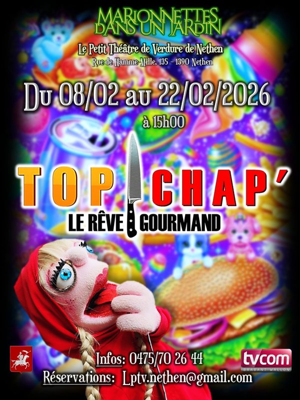 Spectacles Top Chap  le Rêve Gourmand