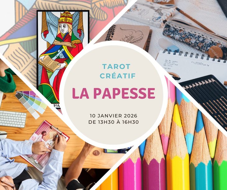 Stages,cours Tarot créatif - papesse