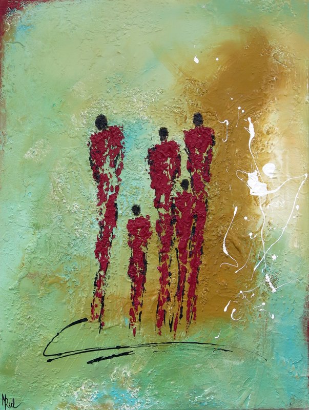 Stages,cours Stage peinture abstraite   personnages abstraits  