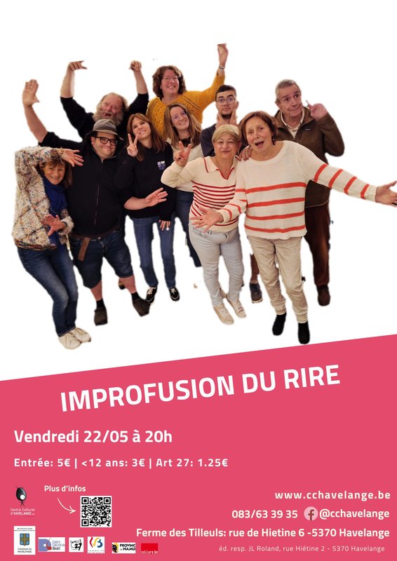 Spectacles Improfusion rire