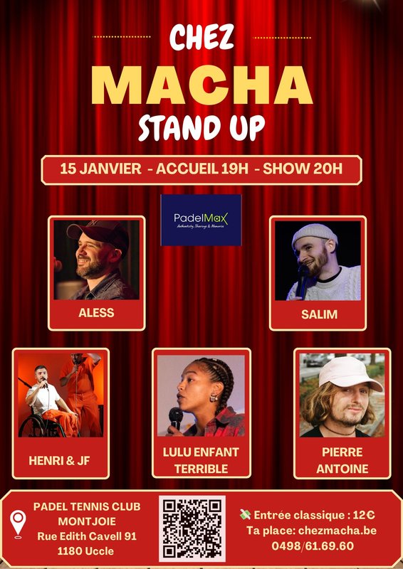 Spectacles Chez Macha - stand up
