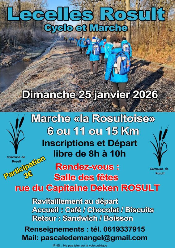 Loisirs Concentration Marche Rosultoise