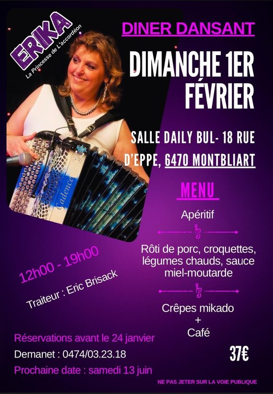 Soirées Diner Dansant