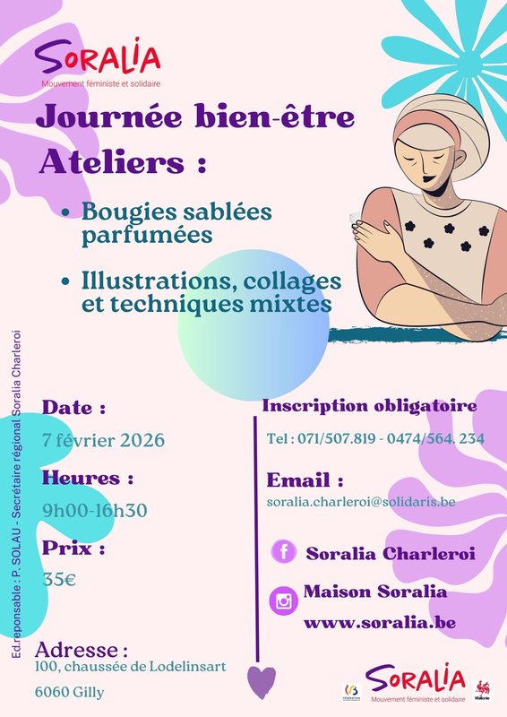 Stages,cours Journée bien être chez Soralia