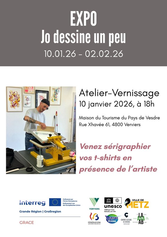 Expositions Exposition dessine peu  (projet Interreg Grace)