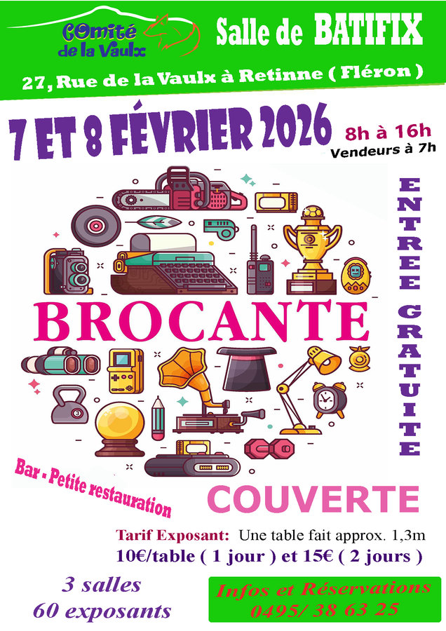  Brocante couverte