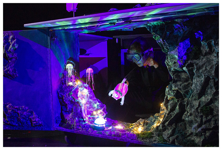 Spectacles Monstre rose