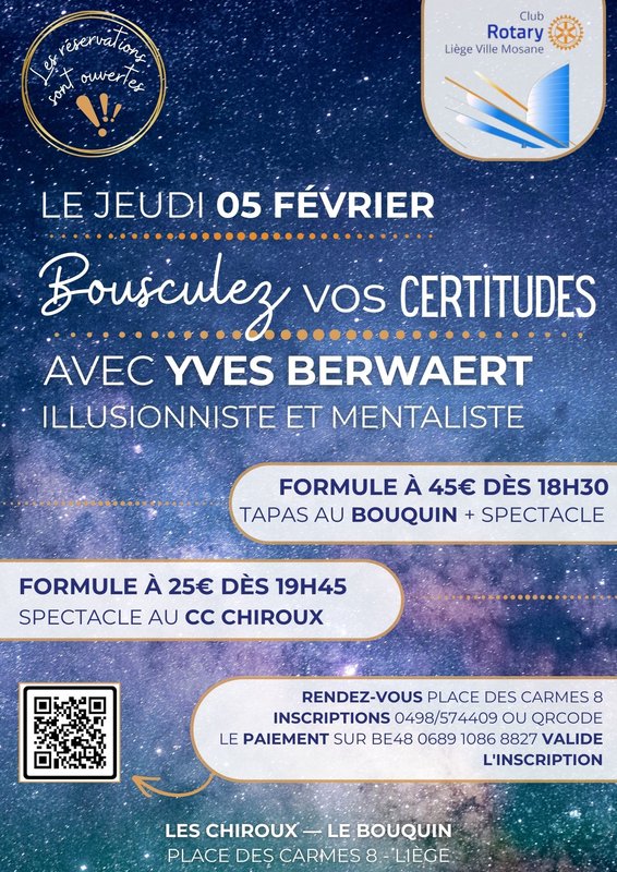 Spectacles Bousculez Certitudes