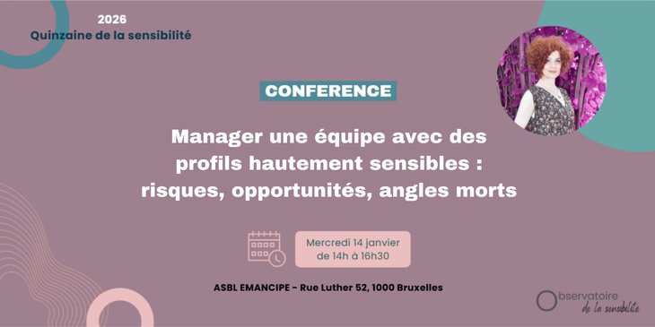 Conférences Manager équipe avec profils hautement sensibles: risques, opportunités