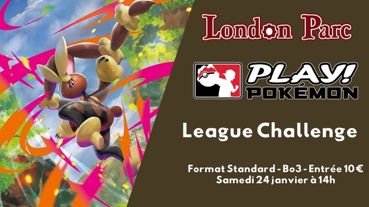 Loisirs Tournoi Défi Ligue Pokémon (League Challenge)