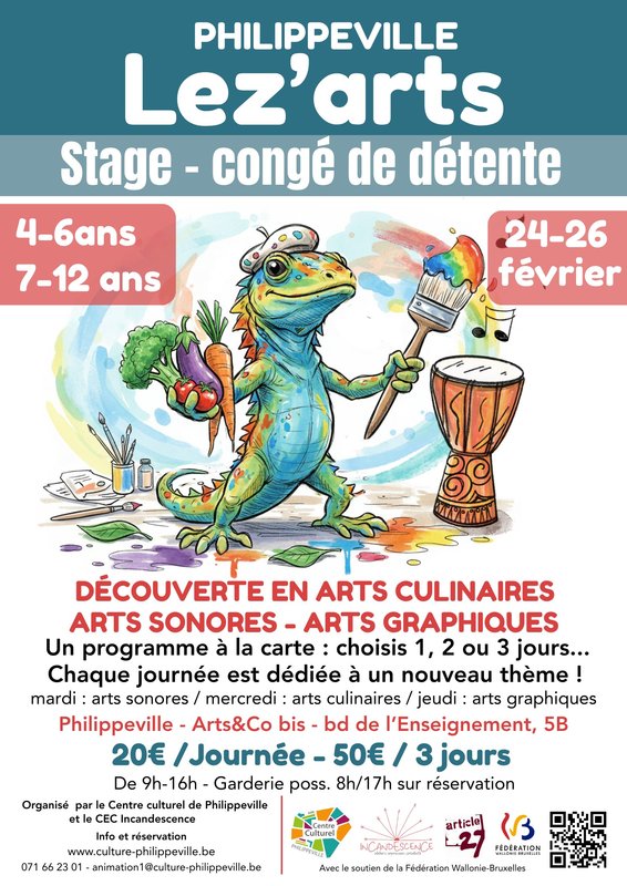 Stages,cours Stage Lez arts