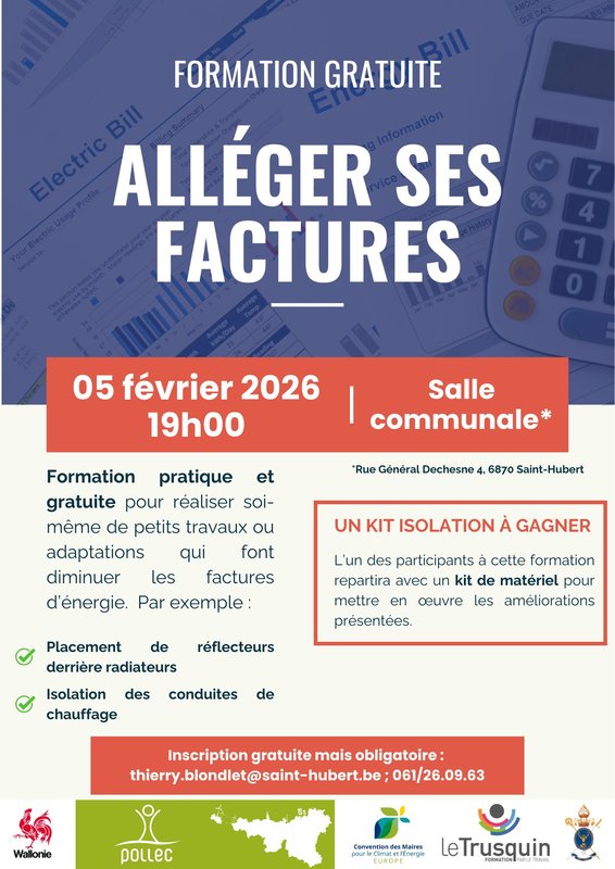 Stages,cours Formation - Alléger factures d énergie