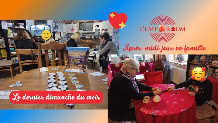 Loisirs Après-midi Jeux société