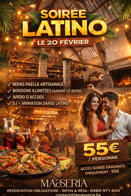 Soirées Soirée latino - paëlla 
