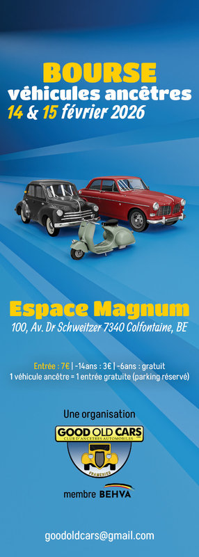 Loisirs Bourse Véhicules Ancêtres  Good Cars 