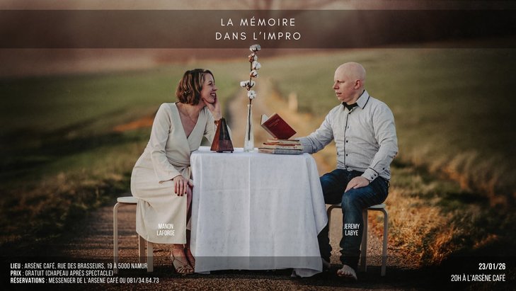 Spectacles Spectacle d improvisation : mémoire dans l impro