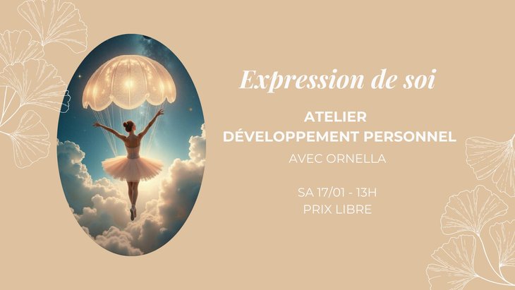 Conférences Atelier développemet personnel : expression soi