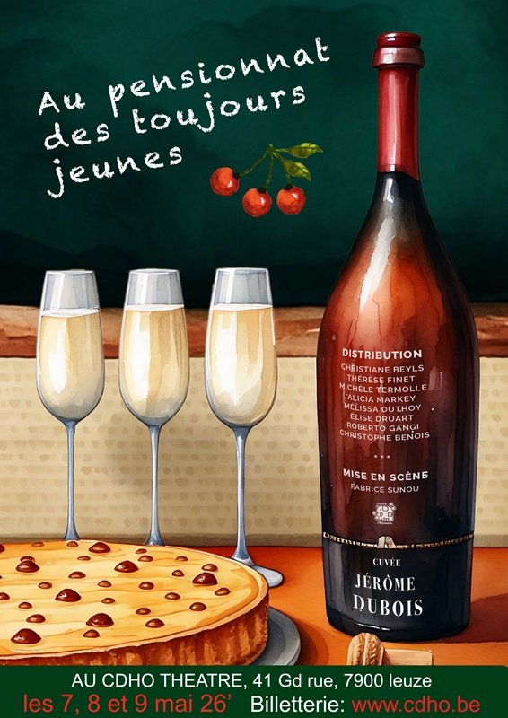 Spectacles Au pensionnat toujours jeunes