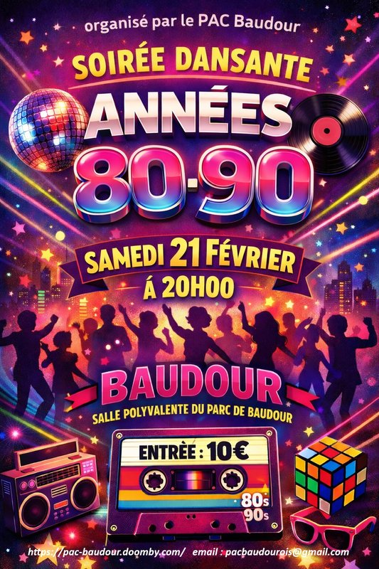 Soirées Soirée  années 80-90 