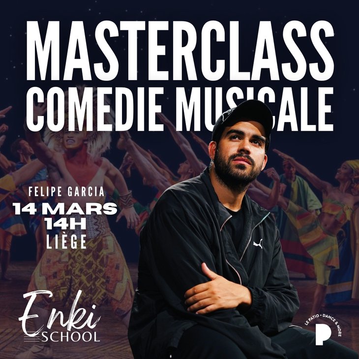 Stages,cours Masterclass : Danse & Mouvement Comédie Musicale avec Felipe Garcia