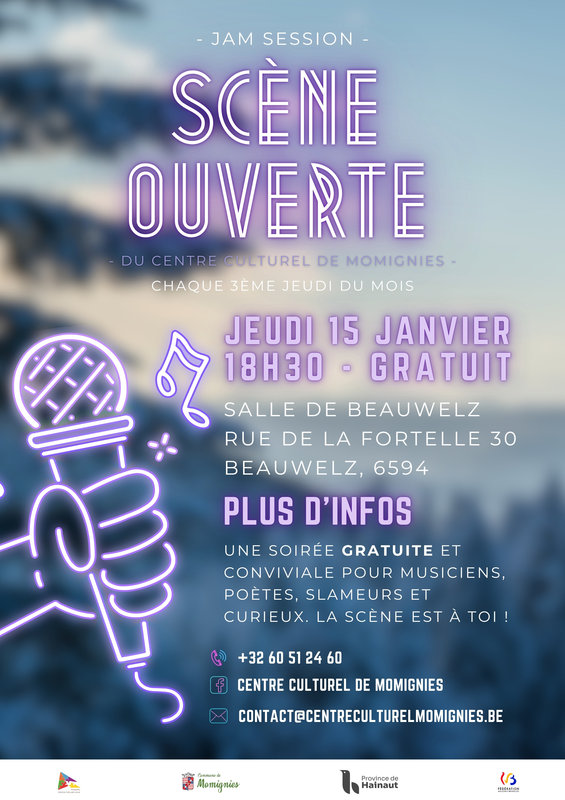 Concerts Scène Ouverte