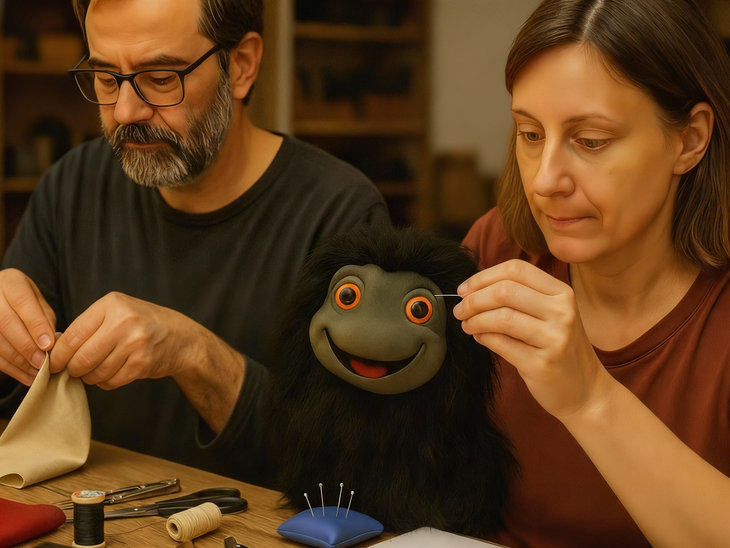 Stages,cours Créer animer marionnette bras, bouche articulée stage pratique