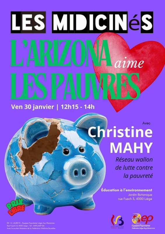 Conférences L’Ari­zona aime pauvres