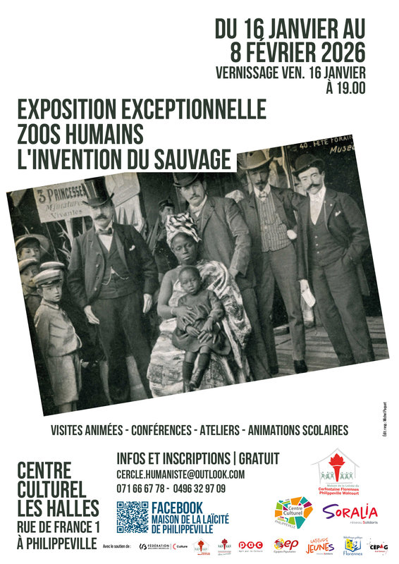 Expositions Exposition  Zoos humains, l invention sauvage 