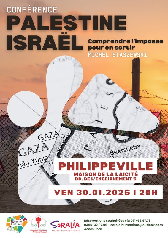 Conférences Conférence Palestine - Israël, comprendre l impasse pour sortir