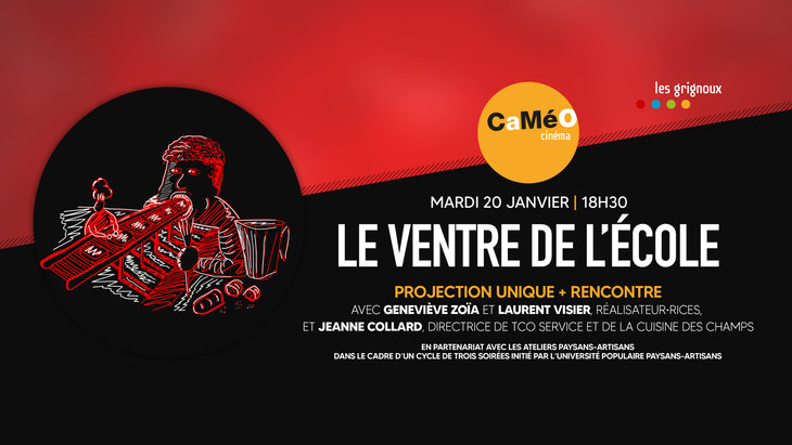 Soirées Ciné-débat - Documentaire: ventre l’école.