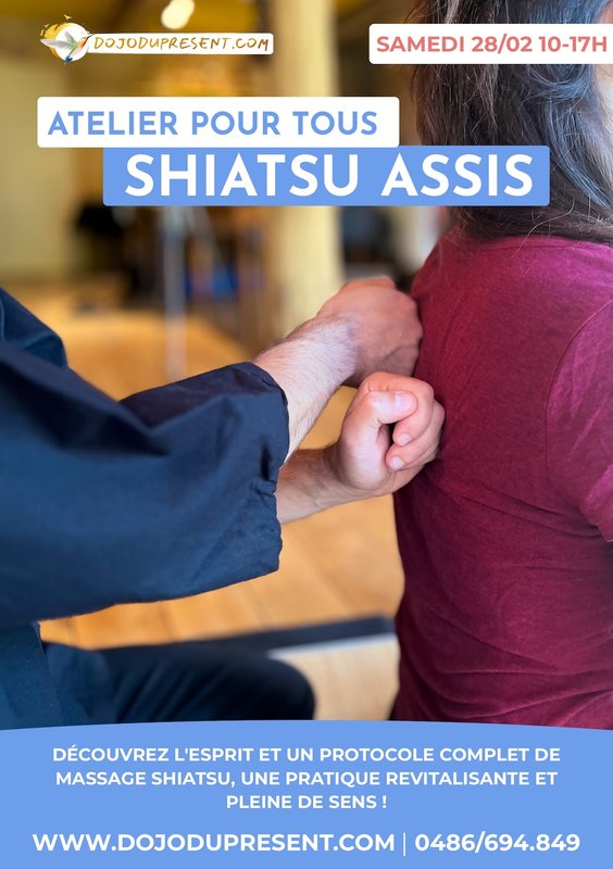 Stages,cours Atelier Shiatsu Assis : esprit technique 
