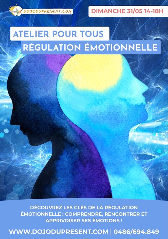 Stages,cours Atelier RÉGULATION ÉMOTIONNELLE : clés pour comprendre apprivoiser ém