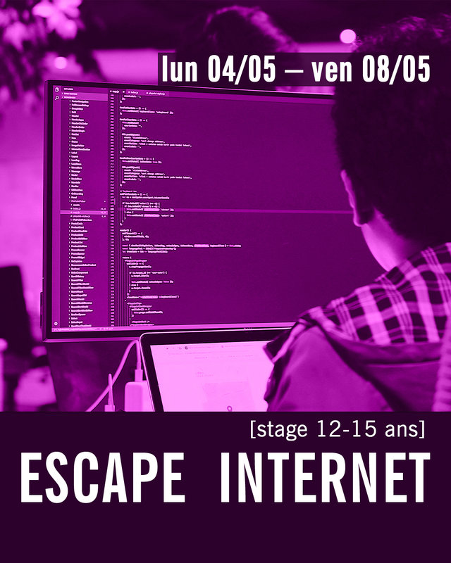 Stages,cours Stage Escape Internet