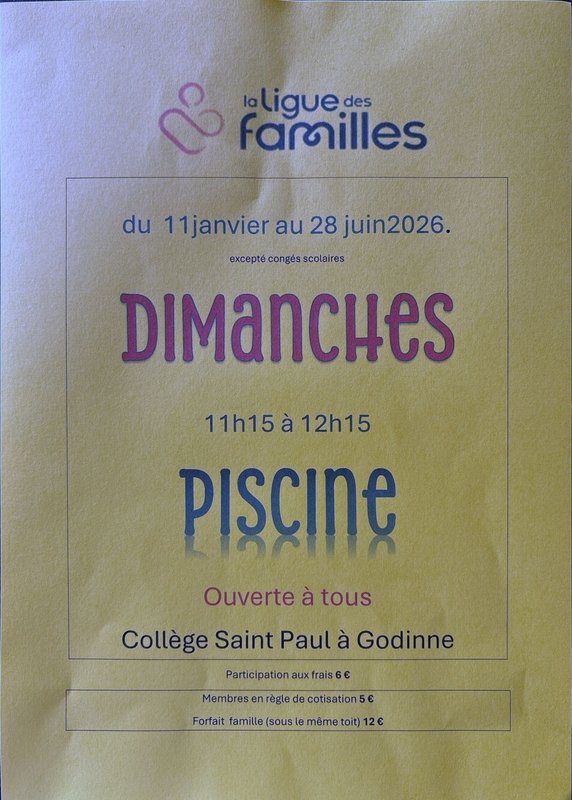 Stages,cours Piscine