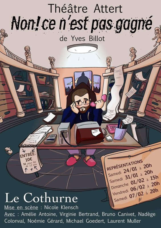 Spectacles  Non n est Gagné  Yves Billot