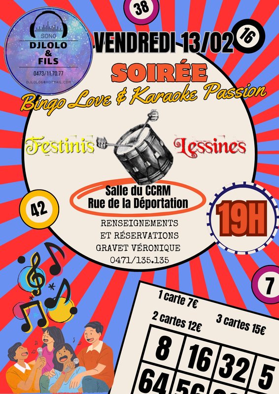 Loisirs Bingo Love & Karaoké Passion