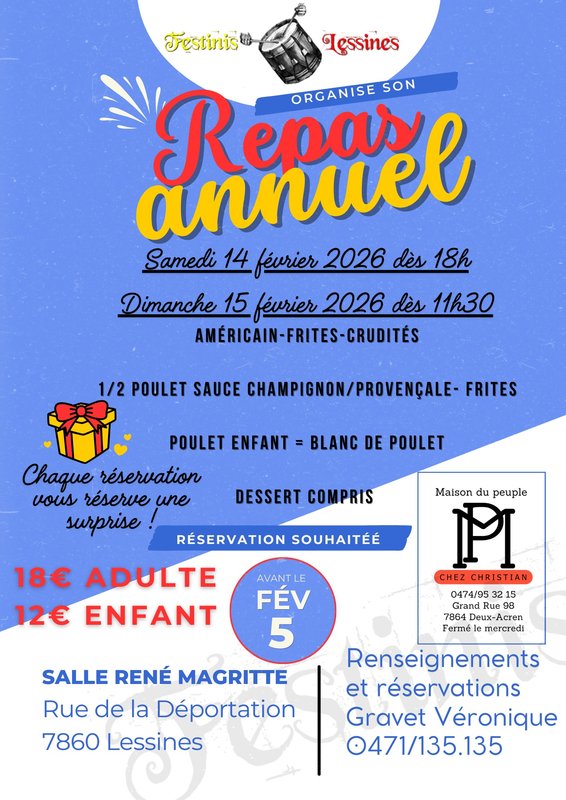 Loisirs Repas Annuel Festinis