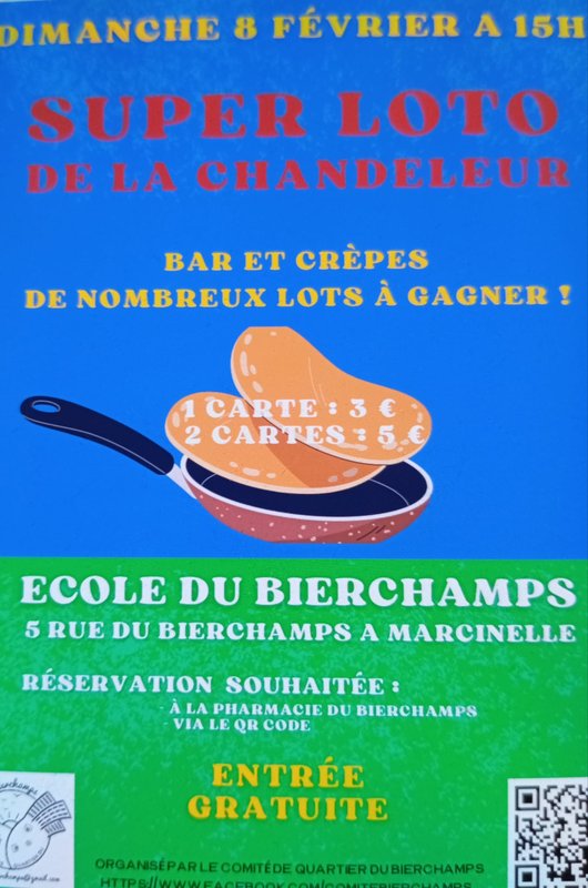 Loisirs Super Loto la Chandeleur